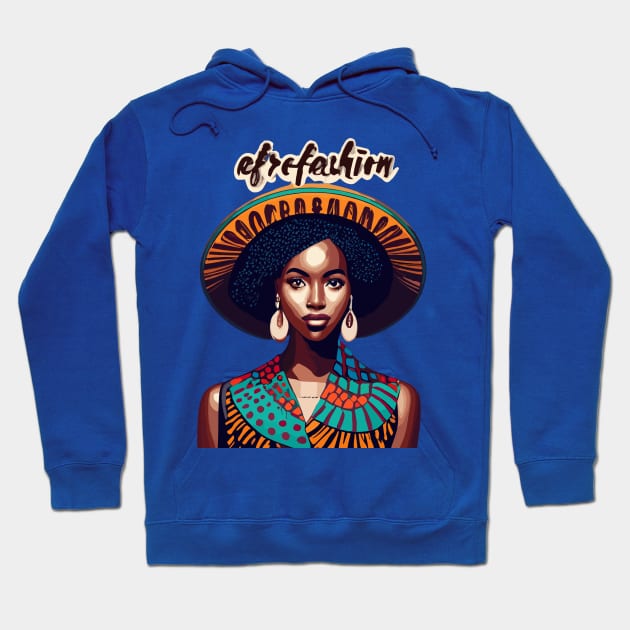 Afro Fashion Hoodie by Graceful Designs